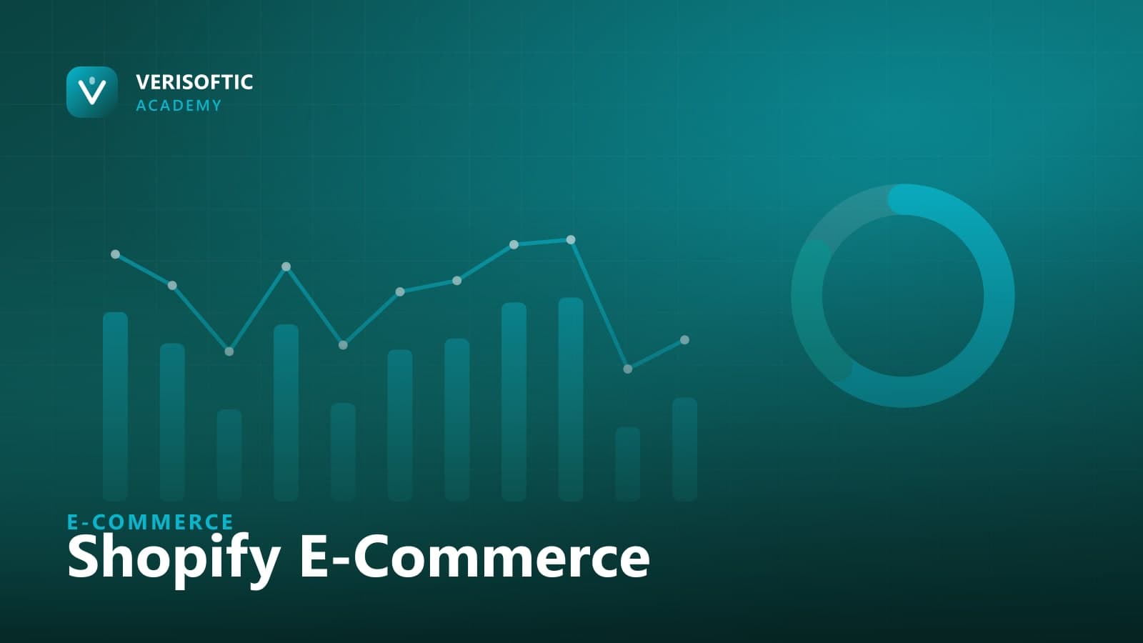 Shopify e-commerce store being managed on a laptop